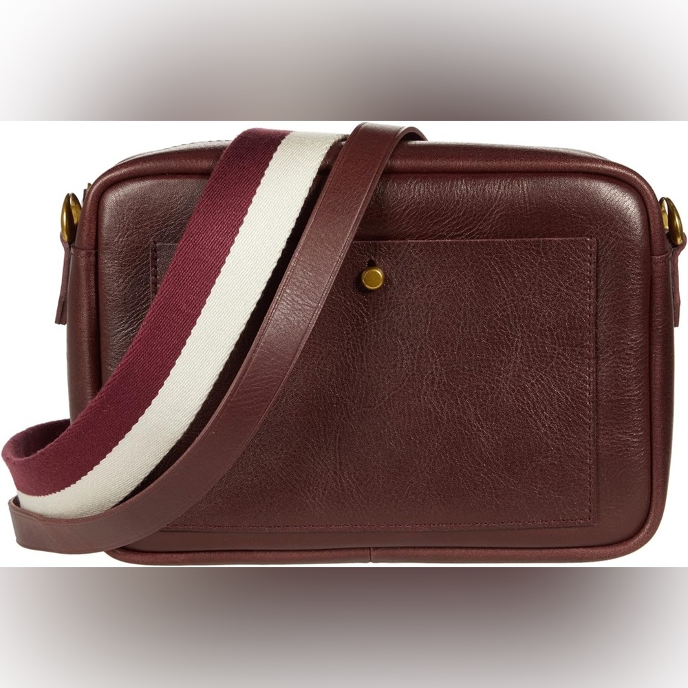 MADEWELL - LIKE NEW! Large Transport Camera Bag in Dark Cabernet